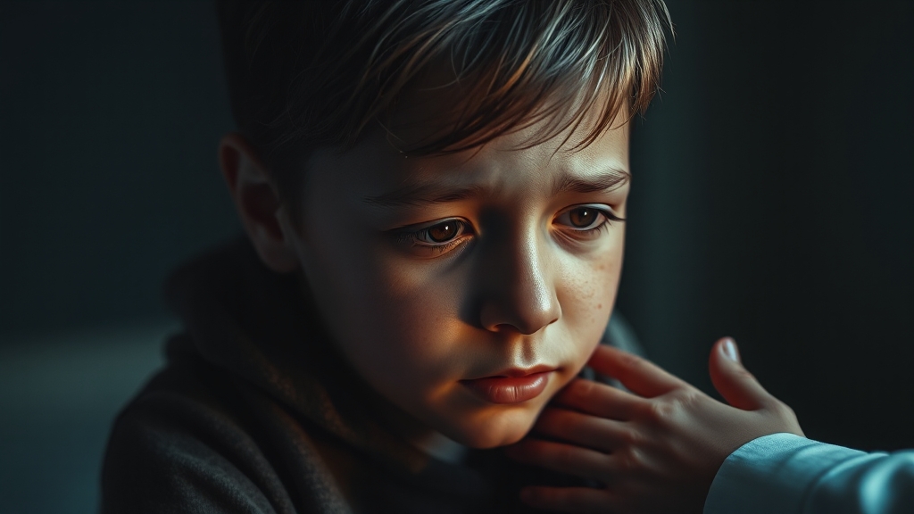 사이버 불링 피해 시 대응 방법 (realistic 스타일)