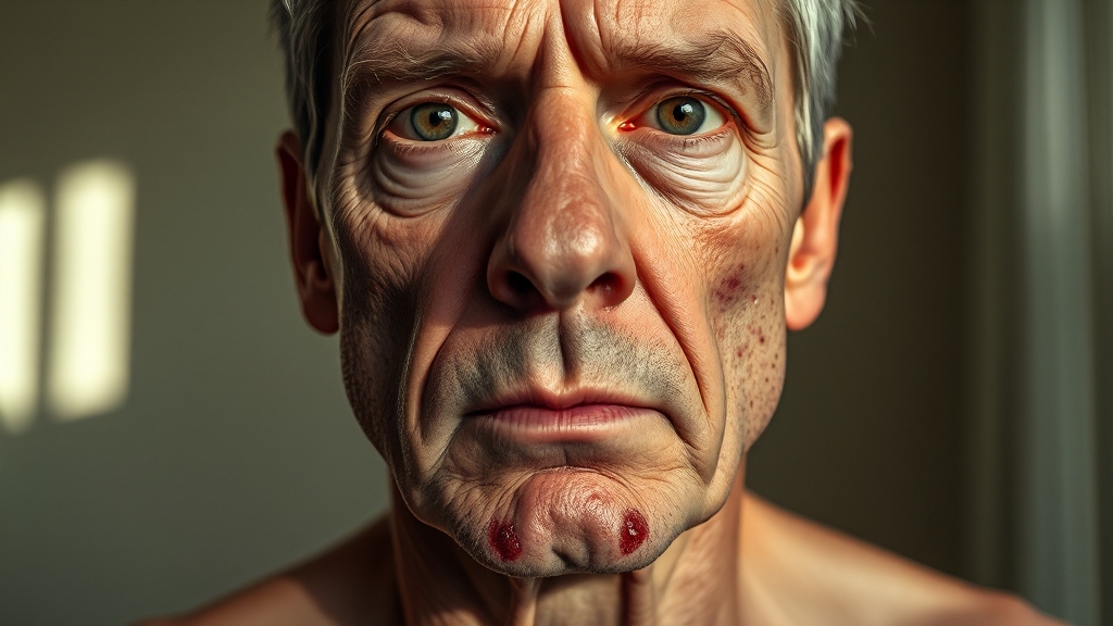 코피 발생 시 의심 증상 (realistic 스타일)