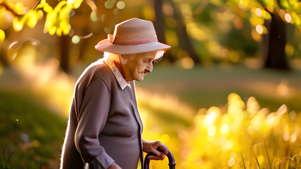 일상생활 속 간헐적 파행 관리 및 증상 완화 방법 (realistic 스타일)