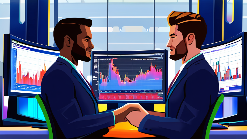 나스닥 100 선물 거래 방법: 초보자를 위한 가이드 (cartoon 스타일)