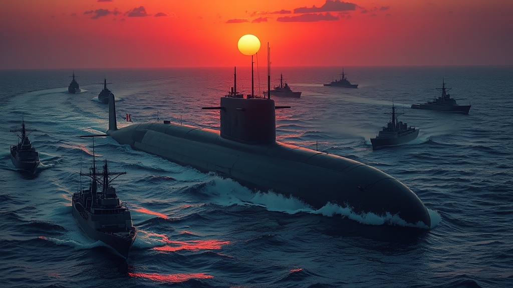 주변국 반응 및 시각 (realistic 스타일)