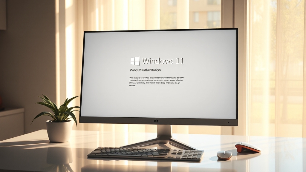 윈도우11 업그레이드, 어떻게 진행할까요? (realistic 스타일)