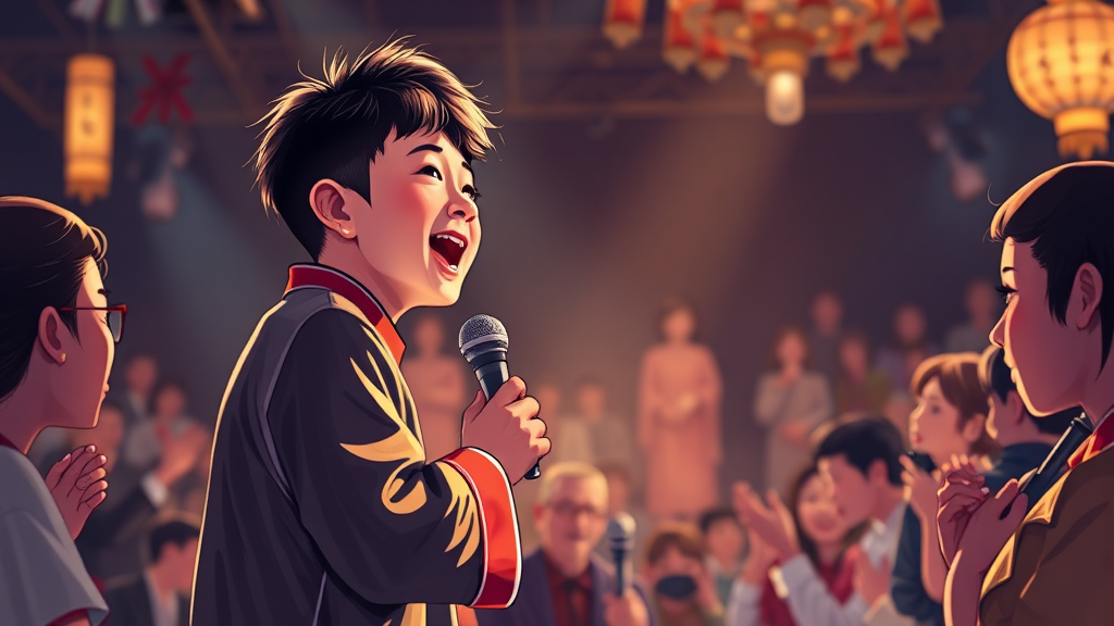 정동원 프로필 및 다채로운 활동 이력 (realistic 스타일)