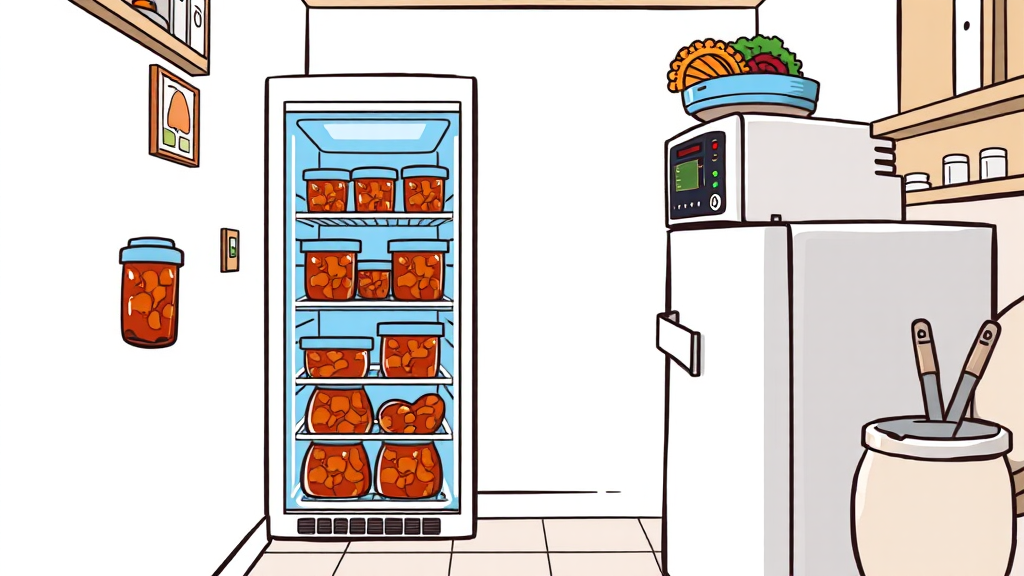 크기, 용량, 공간 활용 비교 (cartoon 스타일)