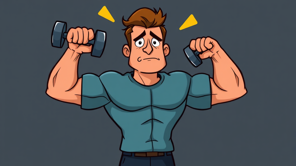 주요 증상 및 변화 (cartoon 스타일)