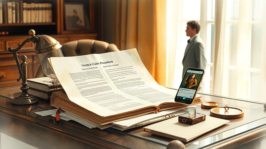 숨은 보험금 발견 후, 다음 단계는? (watercolor 스타일)