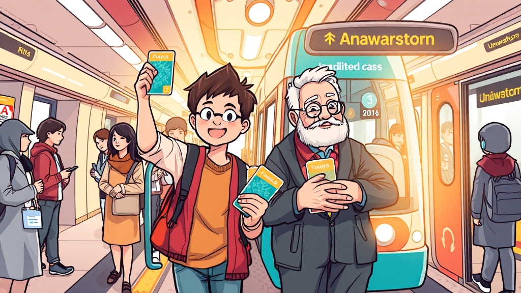 정액패스, 무엇이 특별할까? (cartoon 스타일)
