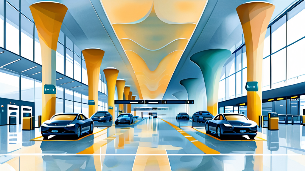 인천공항 발렛 주차, 예약부터 이용까지 상세 안내 (watercolor 스타일)