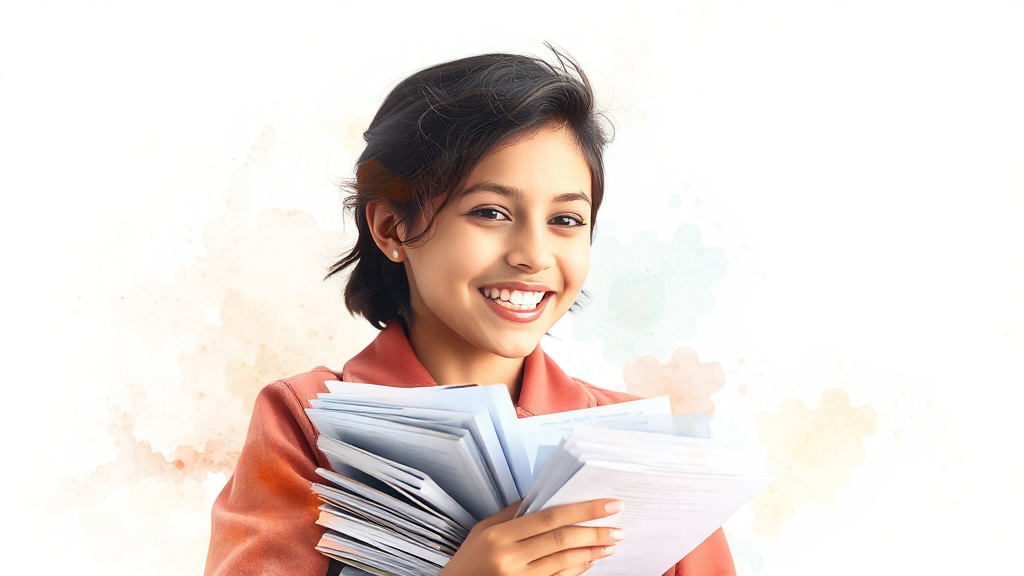 등록에 필요한 서류는? (watercolor 스타일)