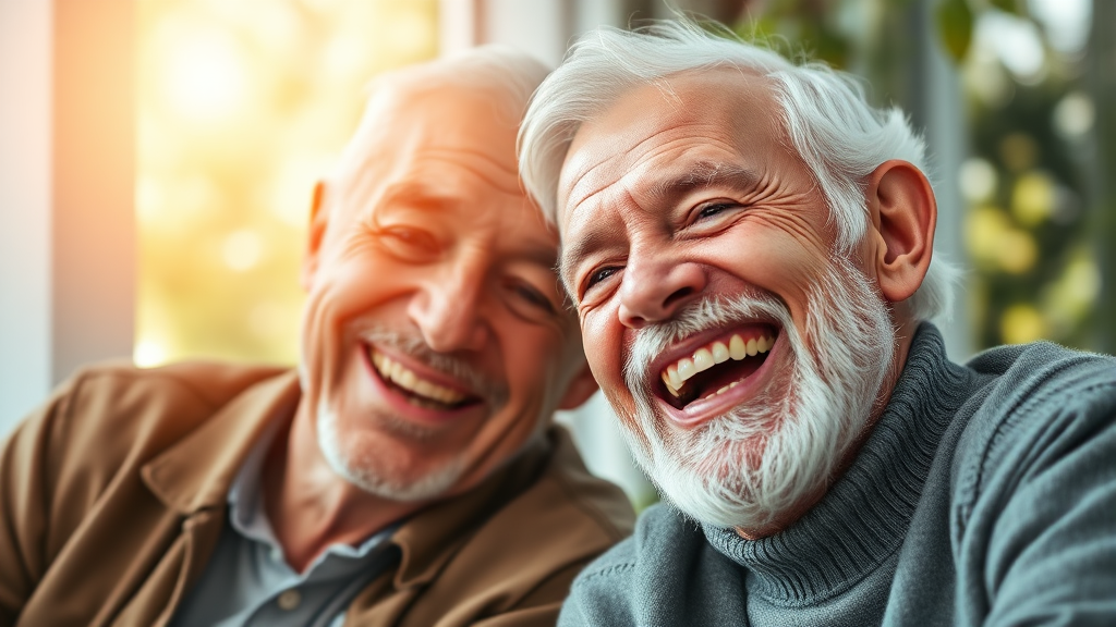 웃음 치료 및 교육 프로그램 (realistic 스타일)