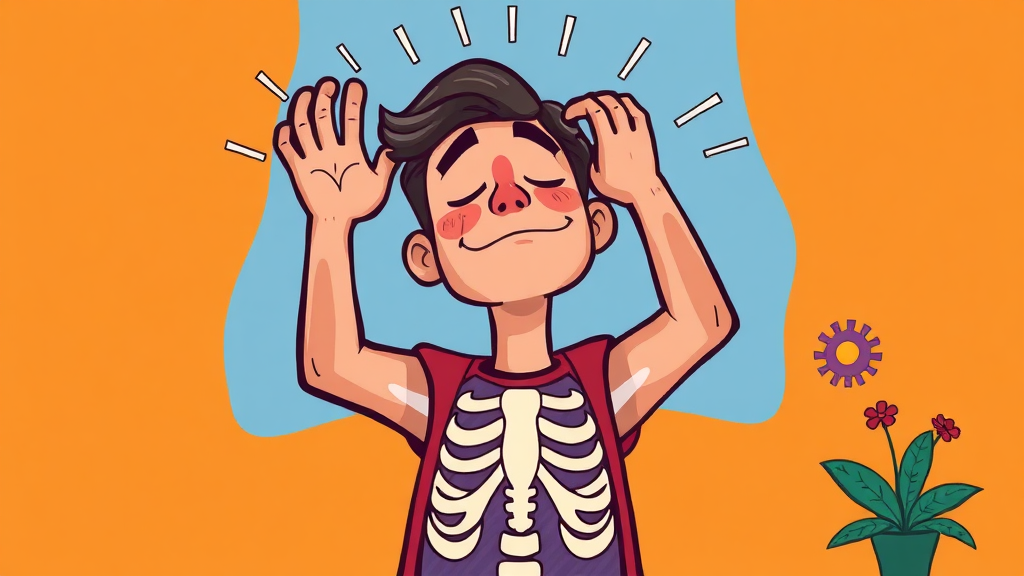 성인 섭취 경험: 효과와 기대 효과 (cartoon 스타일)