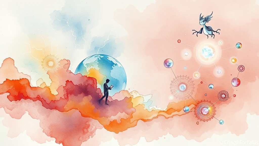 챗GPT Plus, 뭐가 좋을까? (watercolor 스타일)