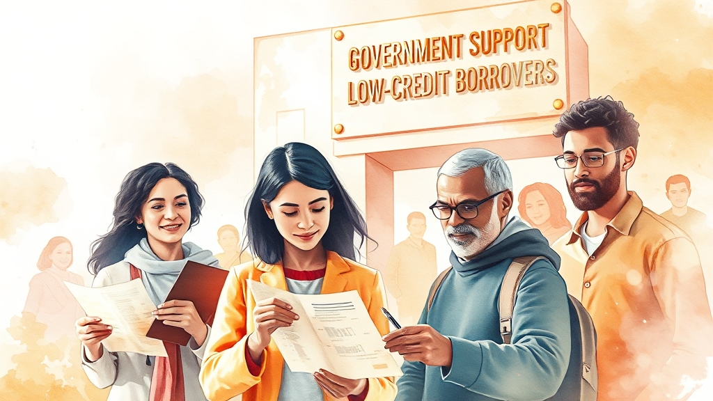 사잇돌2 대출이란? (watercolor 스타일)