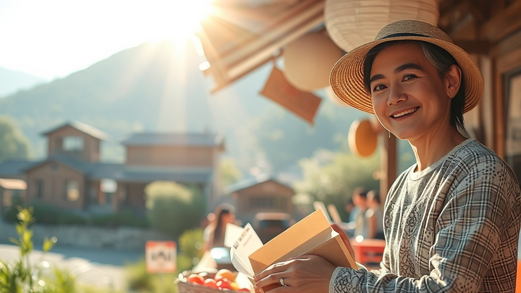 고향사랑기부란? (realistic 스타일)