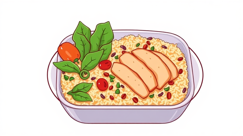 나에게 맞는 당뇨 도시락, 똑똑하게 구성하는 방법 (illustration 스타일)