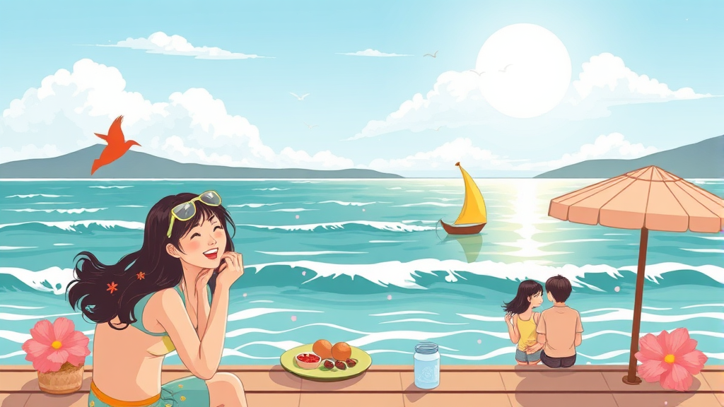 장민호 레시피: 포항 미식 여행 (illustration 스타일)