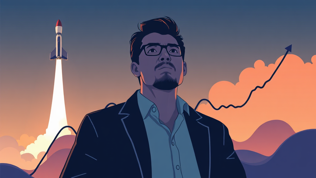 주가 변동, 왜 이렇게 클까? (illustration 스타일)