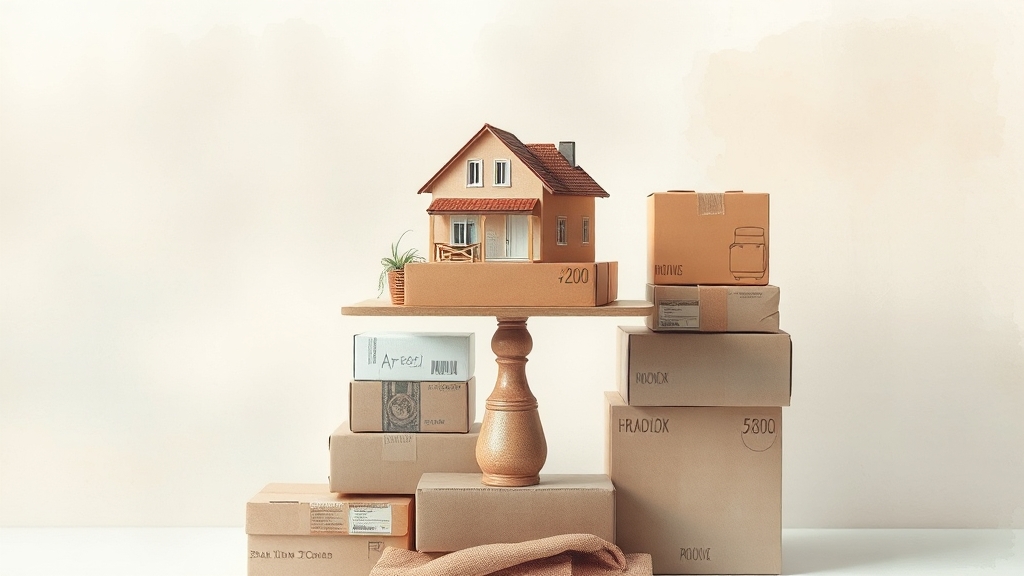 평형별 이사 비용, 속 시원하게! (watercolor 스타일)