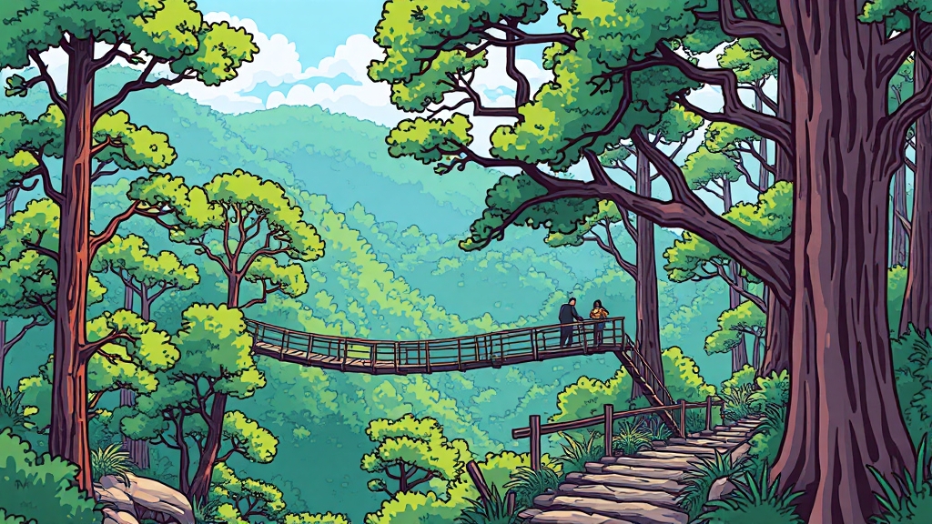 장태산, 놓치면 후회할 볼거리 (cartoon 스타일)