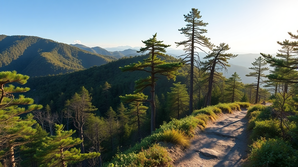 치악산 탐방 예약 후, 무엇을 즐길 수 있나요? (realistic 스타일)