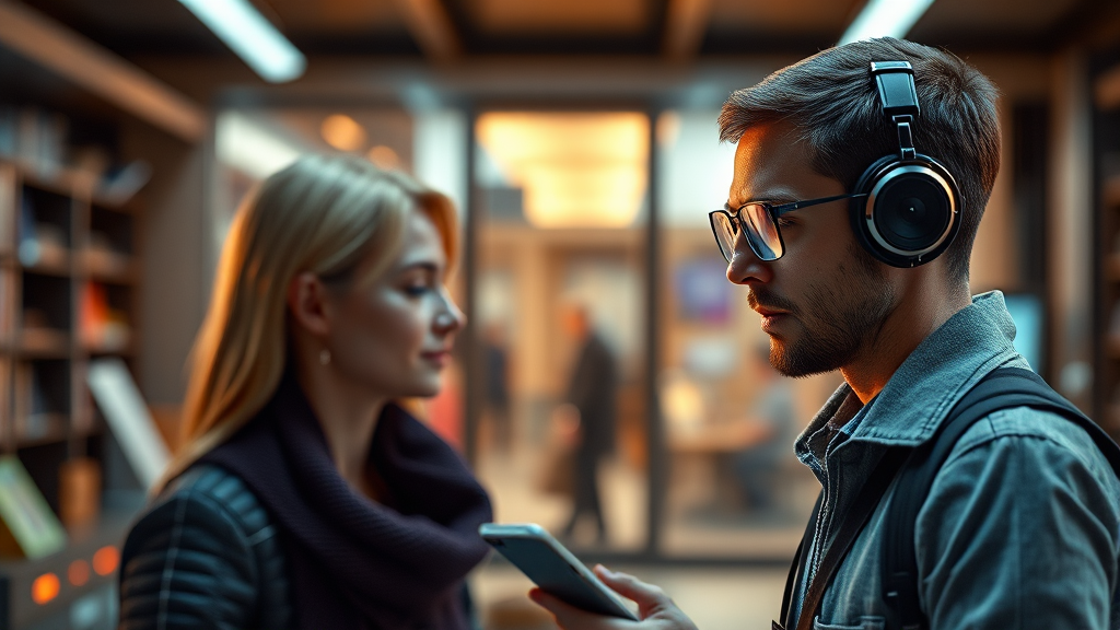 AI 에이전트의 미래와 OpenAI의 비전 (realistic 스타일)