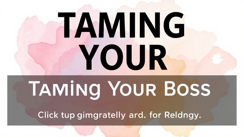 결론 (watercolor 스타일)