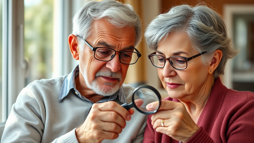 실버타운 선택, 왜 중요할까요? (realistic 스타일)