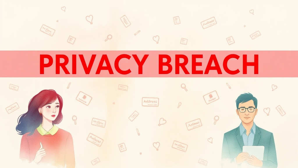 어떤 정보가 유출됐을까? (watercolor 스타일)