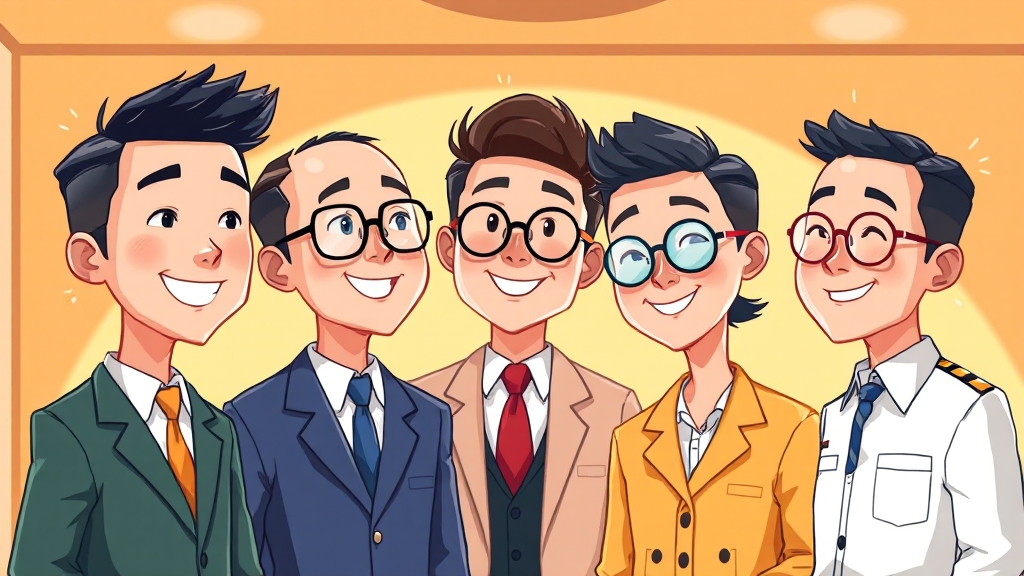 남자 출연자 집중 분석 (cartoon 스타일)
