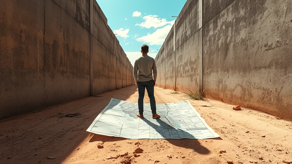 맹지란 무엇일까요? (realistic 스타일)