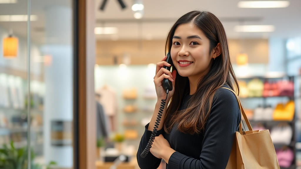 고객센터 전화번호 안내 (realistic 스타일)
