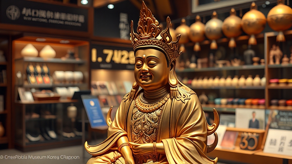 굿즈샵 위치는 어디? (realistic 스타일)