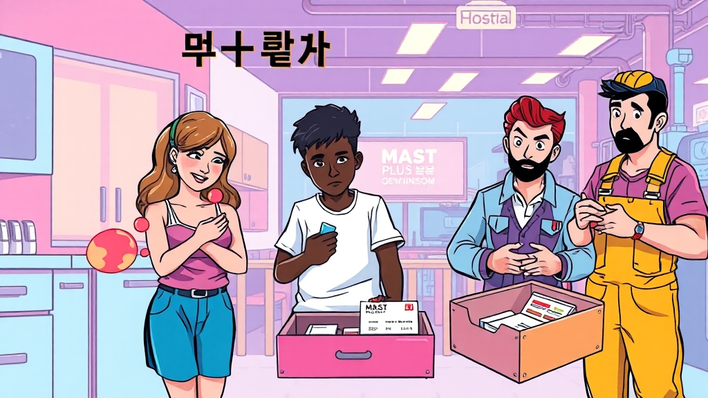 스키터 증후군 진단 (cartoon 스타일)