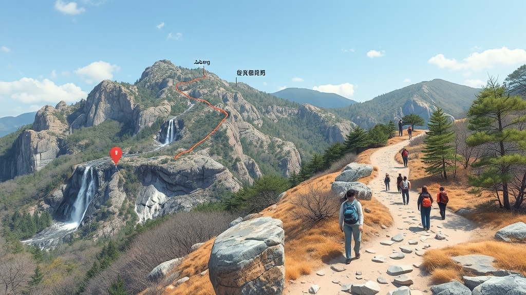 주요 탐방 코스 가이드 (realistic 스타일)