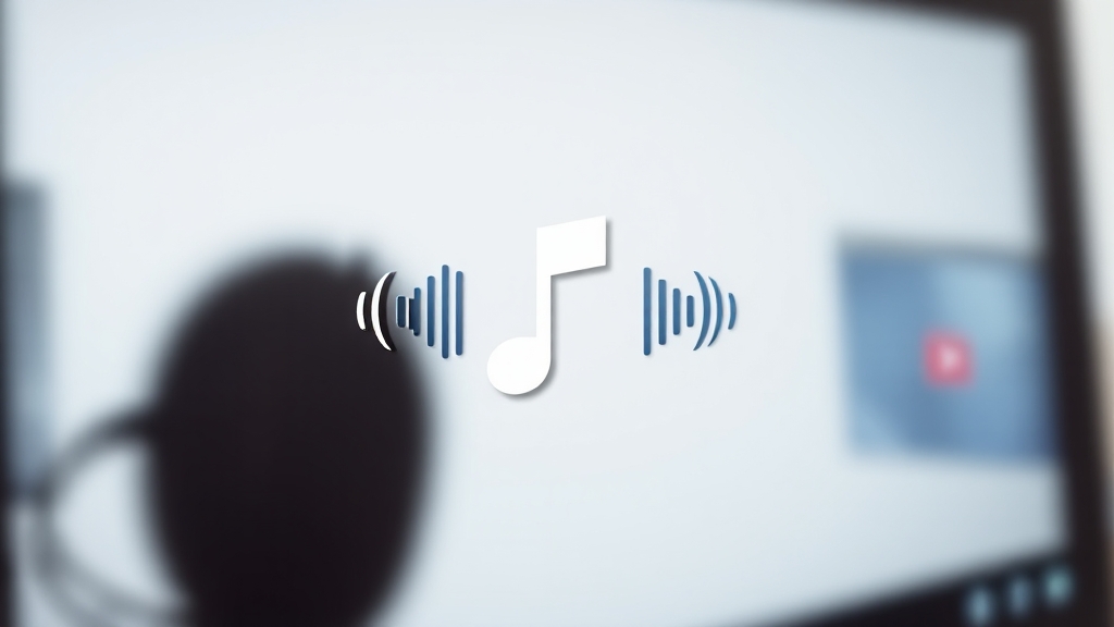 유튜브 음원 무료 추출 방법 (realistic 스타일)