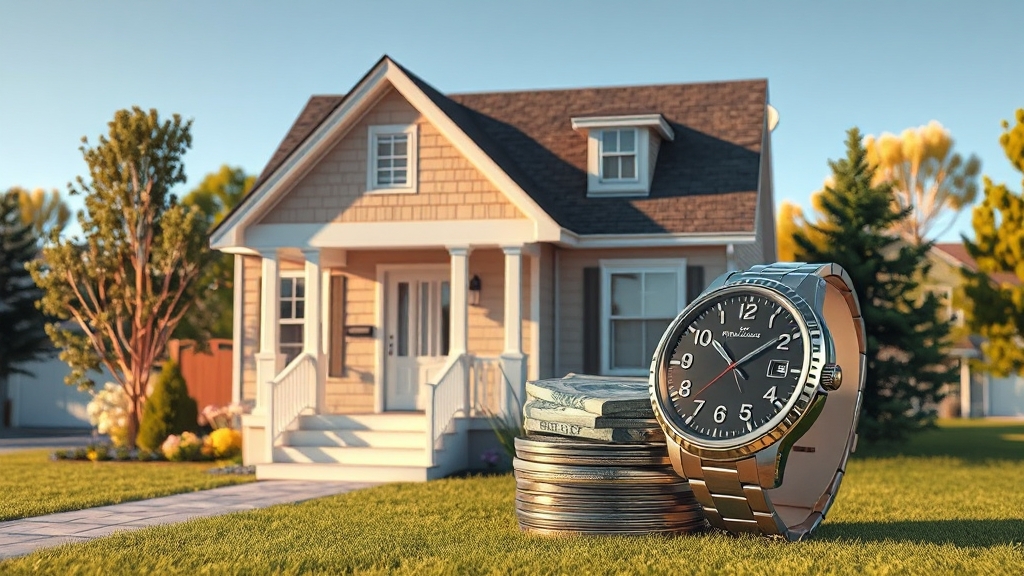 보유 기간 및 거주 요건 (realistic 스타일)