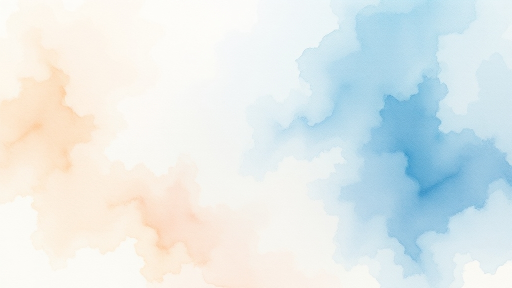사용 편의성 분석 (watercolor 스타일)