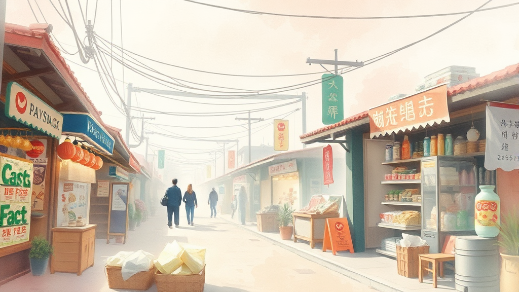 상생페이백 사용처 찾기 (watercolor 스타일)