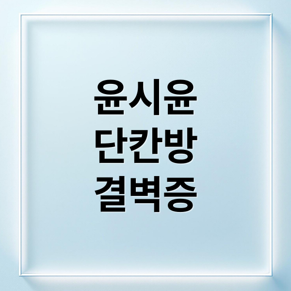 윤시윤
단칸방
결벽증 (윤시윤)