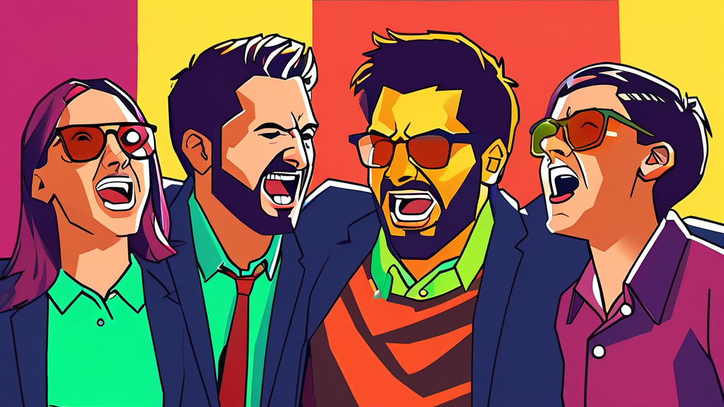 제작진 연출 방식 및 사과 타이밍 비판 (cartoon 스타일)