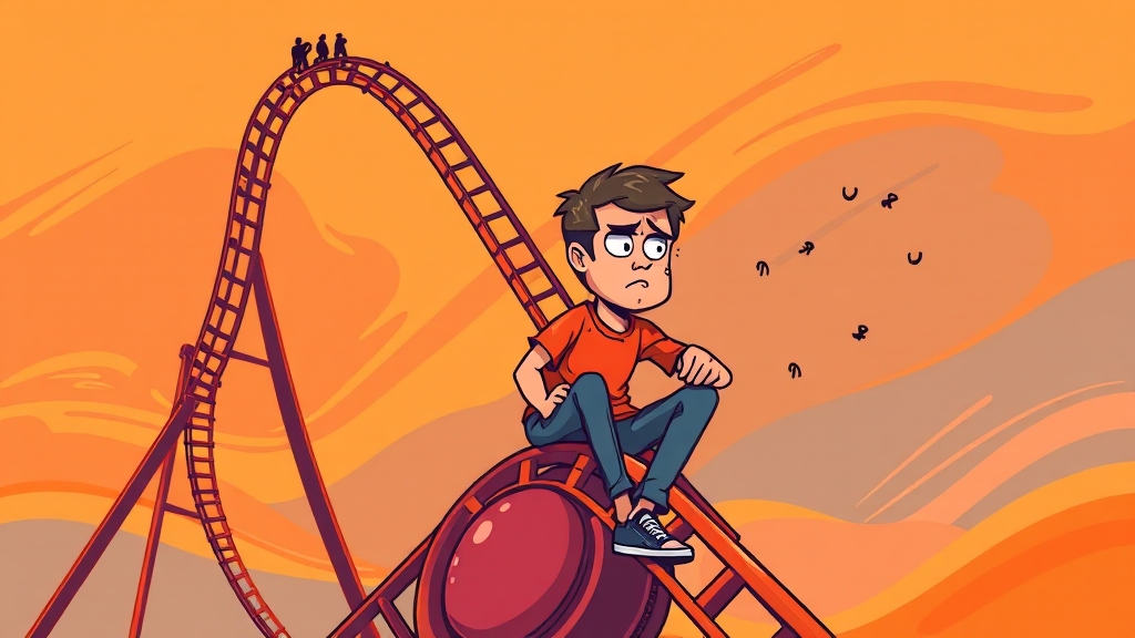 공복 혈당 스파이크란? (cartoon 스타일)