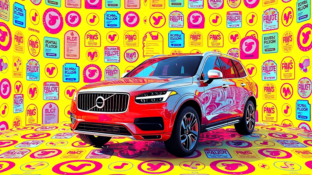 XC60 구매 시 추가 비용 및 프로모션 (popart 스타일)