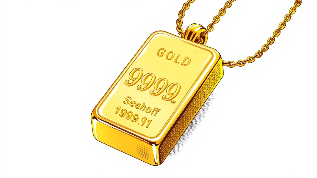 금 종류별 감정 및 순도 확인 (illustration 스타일)