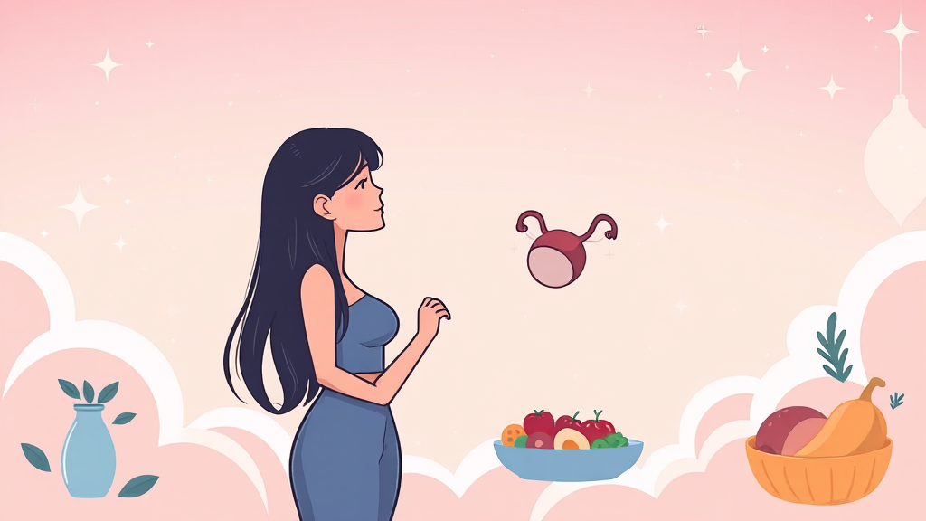 다낭성 난소 증후군이란? (cartoon 스타일)