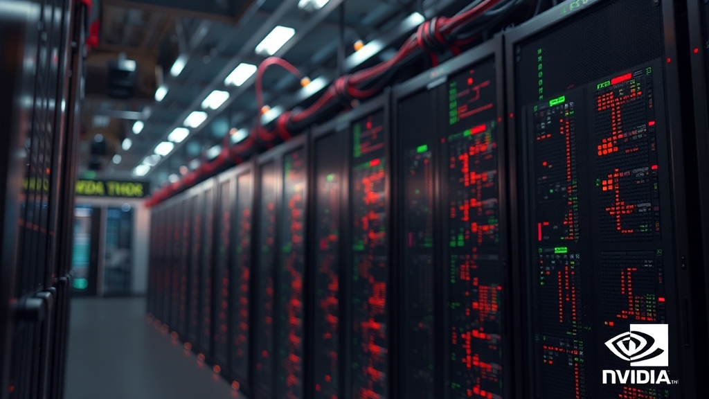 엔비디아의 성장: 실적 및 시장 전망 (realistic 스타일)