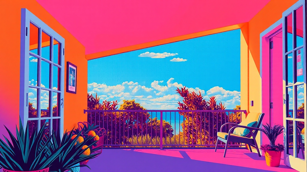 미세망 방충망의 특징 (popart 스타일)