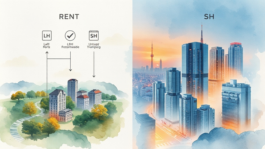 LH vs SH 차이점 (watercolor 스타일)