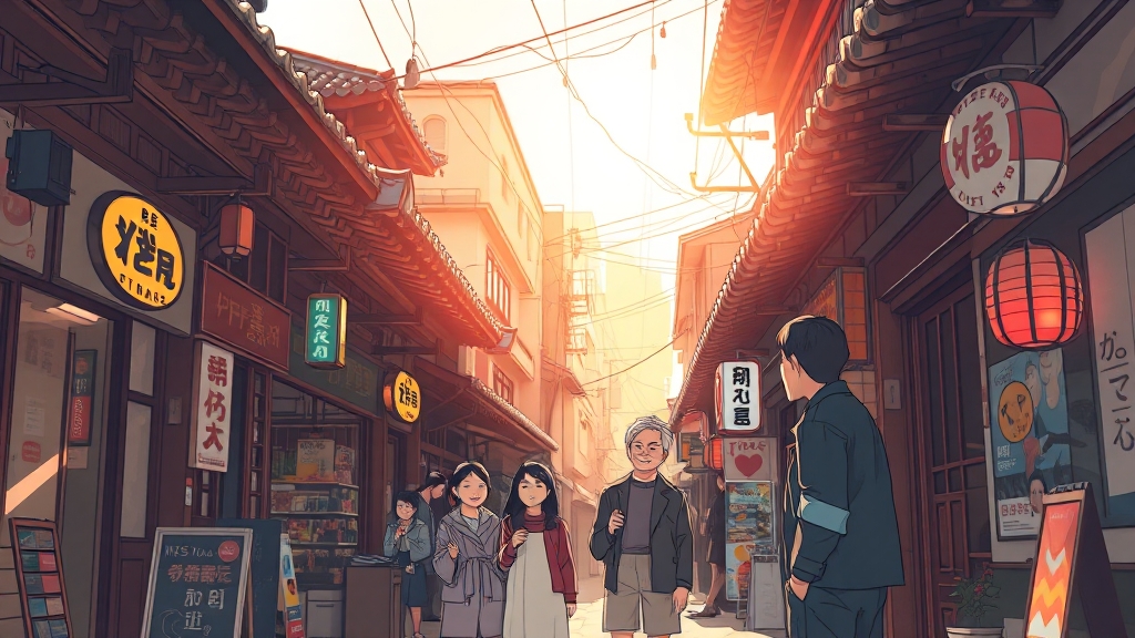 드라마 속 주요 사건과 갈등 (illustration 스타일)