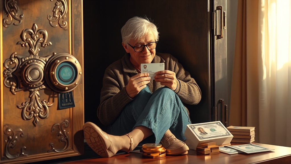 노후 자산 방어, 궁금증 해결! (realistic 스타일)