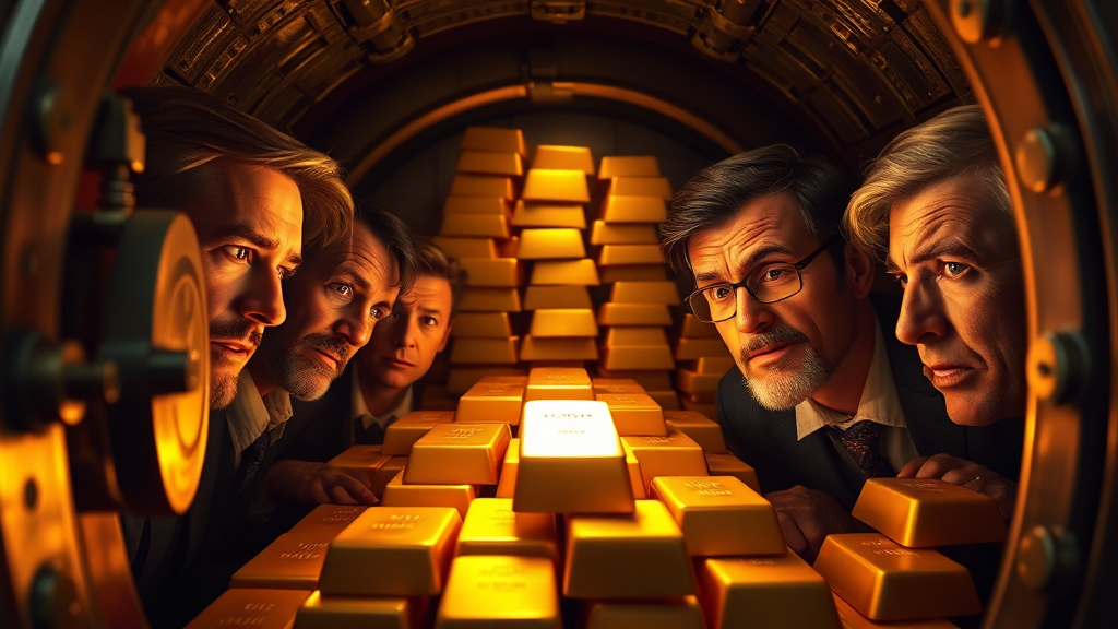 금의 투자 가치 변화 (realistic 스타일)